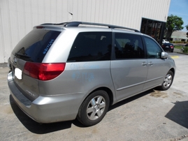 2004 TOYOTA SIENNA XLE SILVER 3.3L AT 2WD Z17699